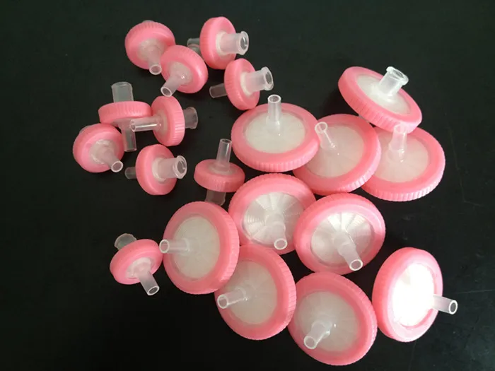 0.22um 0.45um Disposable Cn-Ca Syringe Filter for Particle and Aseptic Filtration