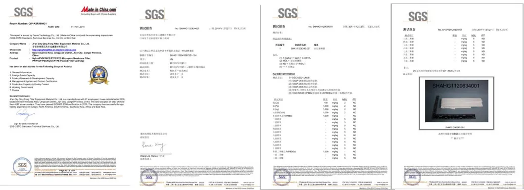 Hydrophilic 5um Pes Filter Membrane for Liquid and Chemical Filtration