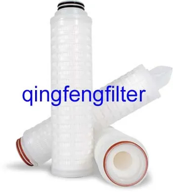 0.22 Micron Pes Pleated Water Filter Cartridge for Wine and Beer Industry