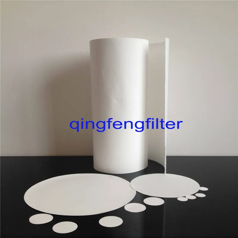 Hydrophilic Disc PTFE Filter Membrane with PP Support for Aqueous Solution