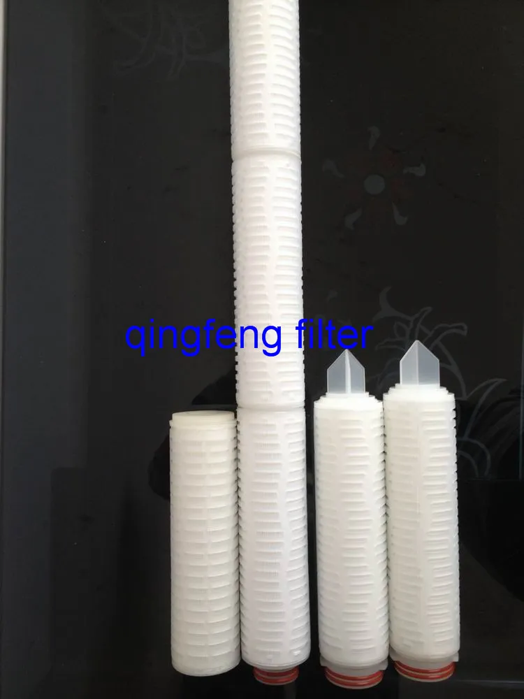 Pes Membrane Pleated Filter Cartridge for Wine Filtration