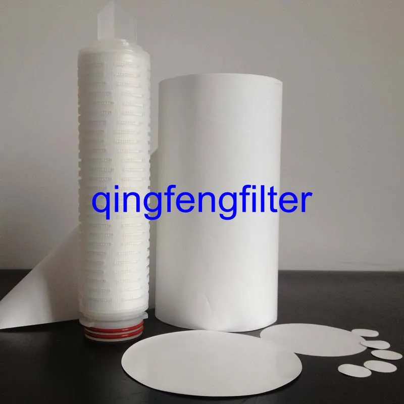Hydrophobic PTFE Filter Membrane Without Support Layer for Gas Filtration and Aseptic Filtration