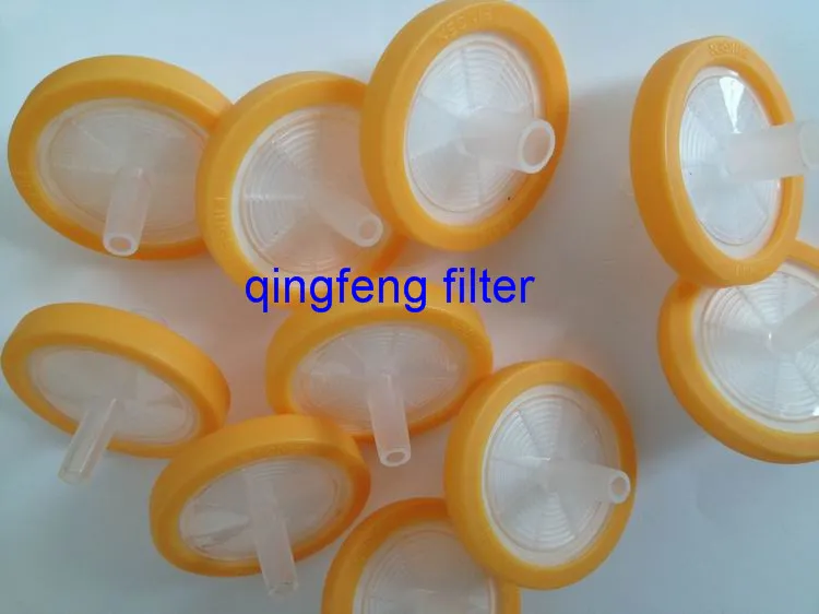 Sterile Nylon Syringe Filter with Disc Membrane Filter for HPLC, Lab and Medical Use