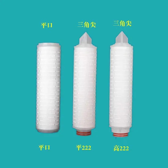 PVDF Pleated Filter Cartridge for Chemical or Water Treatment