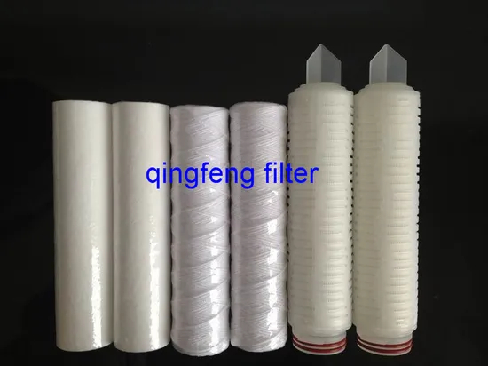 10", 20", 40"PP Pleated Water Filter Cartridge