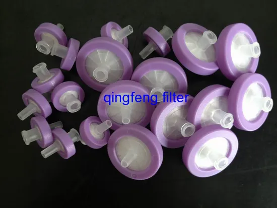 0.2um\0.45um Color Ring Syringe Filter for Lab Filtration