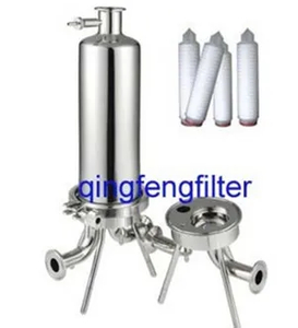 Soe/DOE/Code7 Cartridges Stainless Steel Liquid Filter Housing