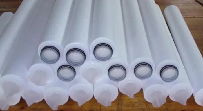 High Flux 10&prime;&prime; 20&prime;&prime; 30 Inches PTFE Filter Cartridges with 0.2um 0.45 Micron for Water Treatment