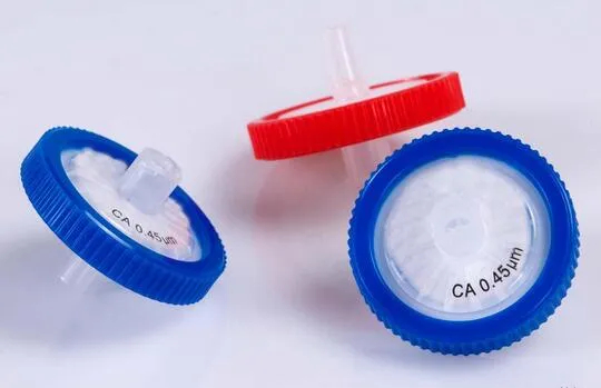 Diameter 25mm Ca Syringe Filter for Syringe Bacterial Filter Medical Lab Use