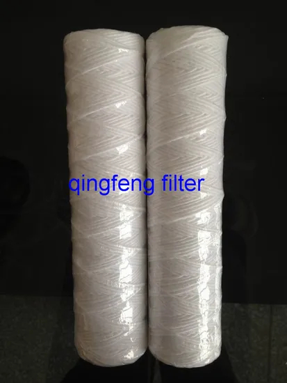 100% PP String Wound Filter Cartridge for Pharmaceuticals and Electronics Industries