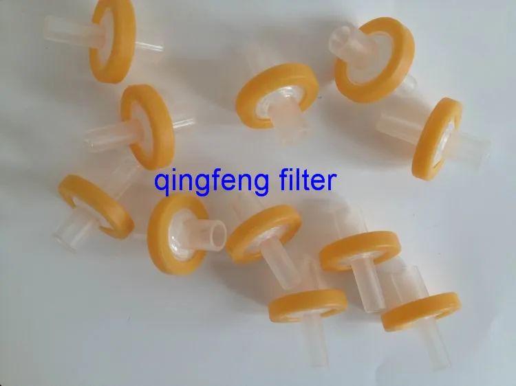 Sterile Nylon Syringe Filter with Disc Membrane Filter for HPLC, Lab and Medical Use