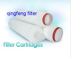 10-70 Inch Length Industrial PP Pleated Cartridge Filter 68mm Outer Diameter Water Pool Filter Cartridge