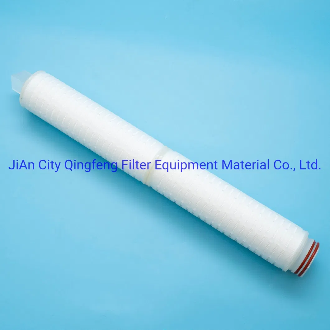 Absolute Rating 0.2 Micron Charged Nylon66 Membrane Filter Carrtidge for Endotoxin Filtration