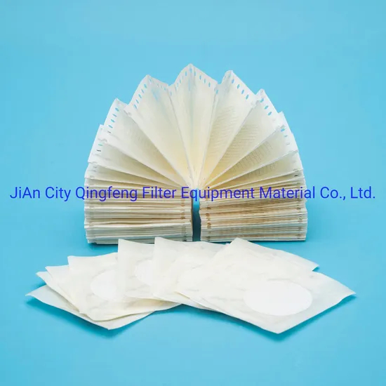 Single Packed Sterile Mce /Pes/Ca/Cn White Membrane with Black Grid Membrane Filter 50mm 0.22um