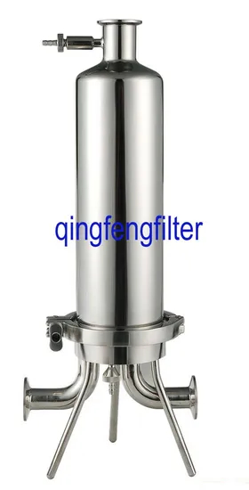 Ce Certified 304 and 316 Stainless Steel Filter Housing for Liquid Filtration