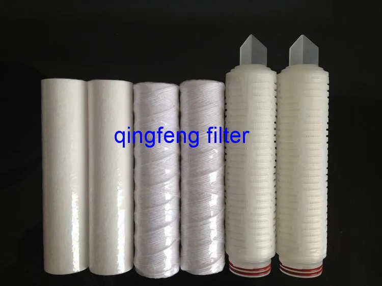 DOE &amp; Code 7 Micropore Fold PP Filter Cartridge for Industrial Water Purification