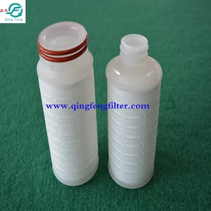 0.22 Micron PTFE Membrane Pleated Filter Cartridge for High Purity Gas