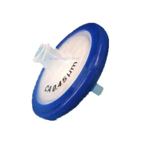 Low Protein Adsorption 0.45um 25mm Cellulose Acetate Syringe Filters